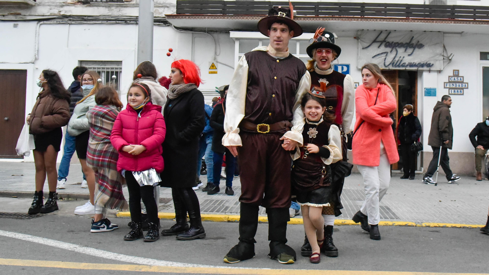 Fotos del pasacalles de Carnaval en Tarifa