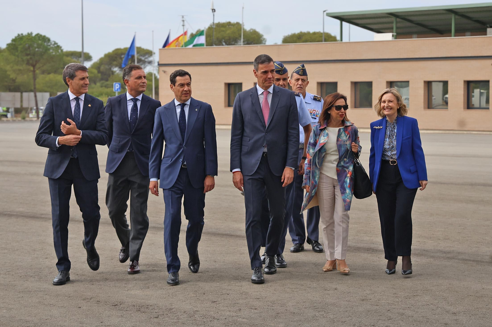 Imágenes de la inauguración del CEUS por Pedro Sánchez en Moguer