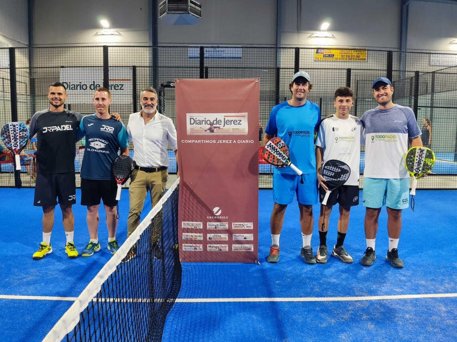 Así fue la entrega de trofeos a los ganadores de la VIII Diario de Jerez Padel Cup