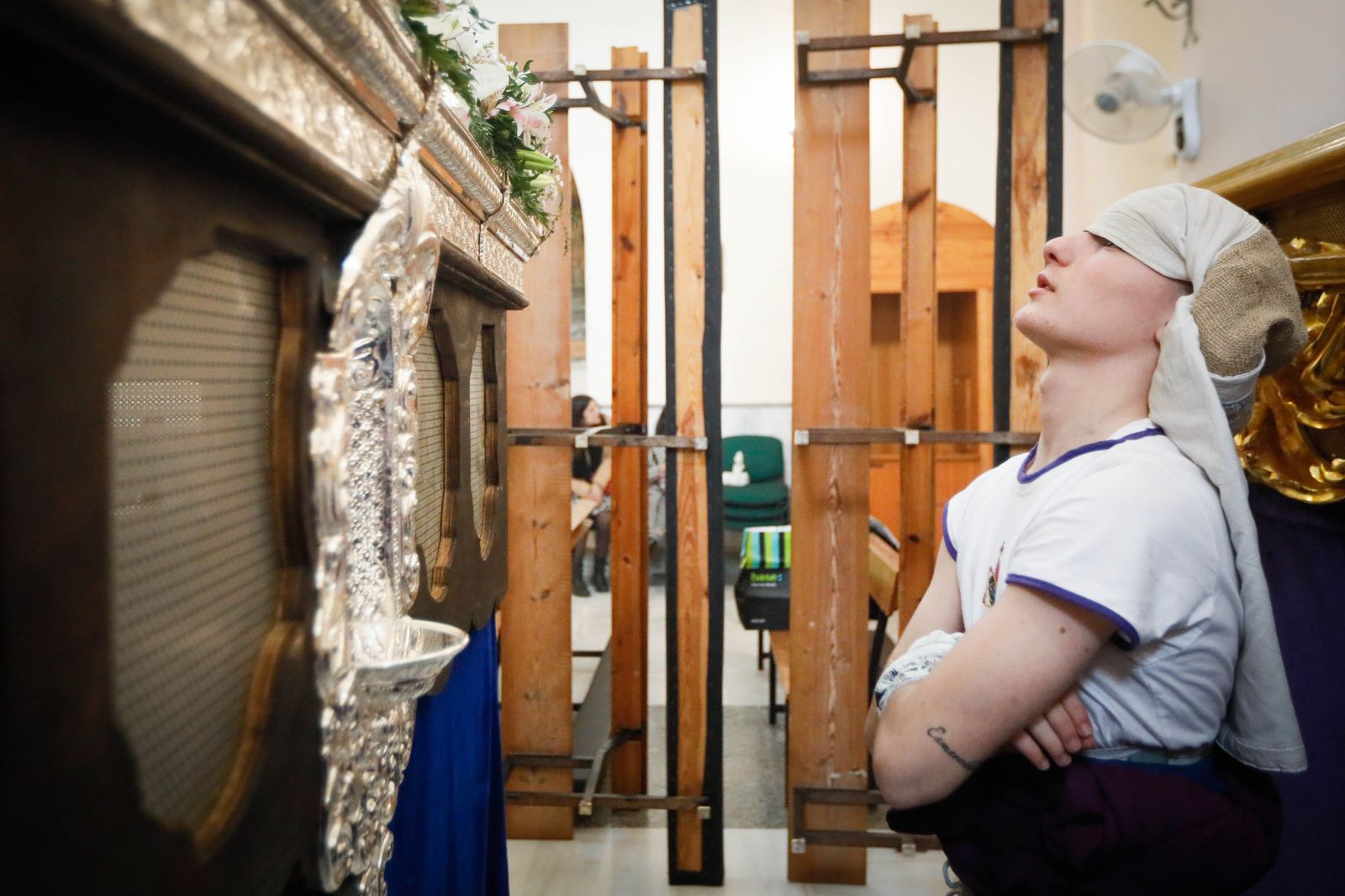 La procesión del Encuentro, en imágenes