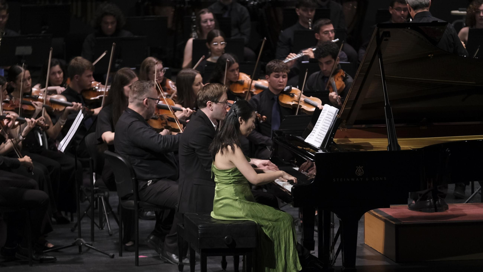 Concierto de la Orquesta de la Ual en los cursos de verano, en imágenes