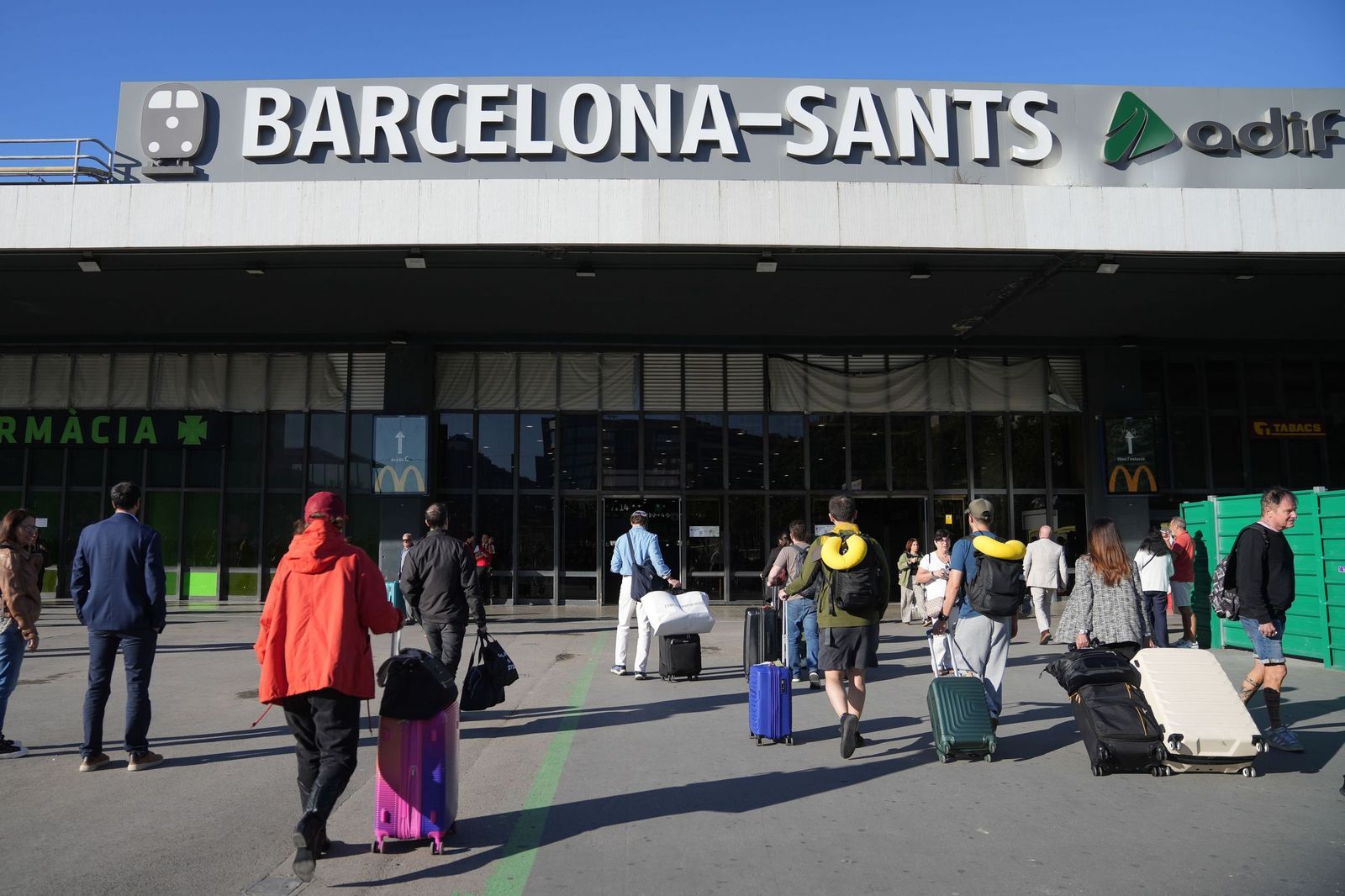 Estación término de Barcelona.