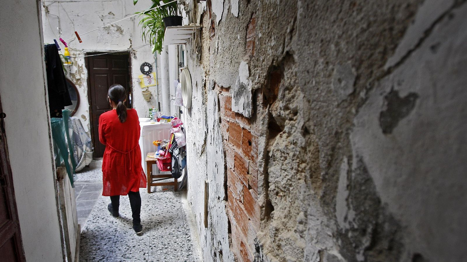 La infravivienda, el gran problema de la ciudad en el inicio de los 90.