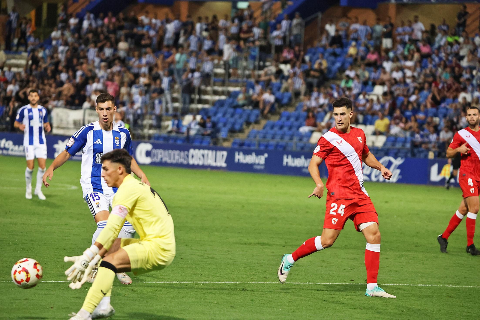 Las imágenes del Recreativo de Huelva - Sevilla Atlético