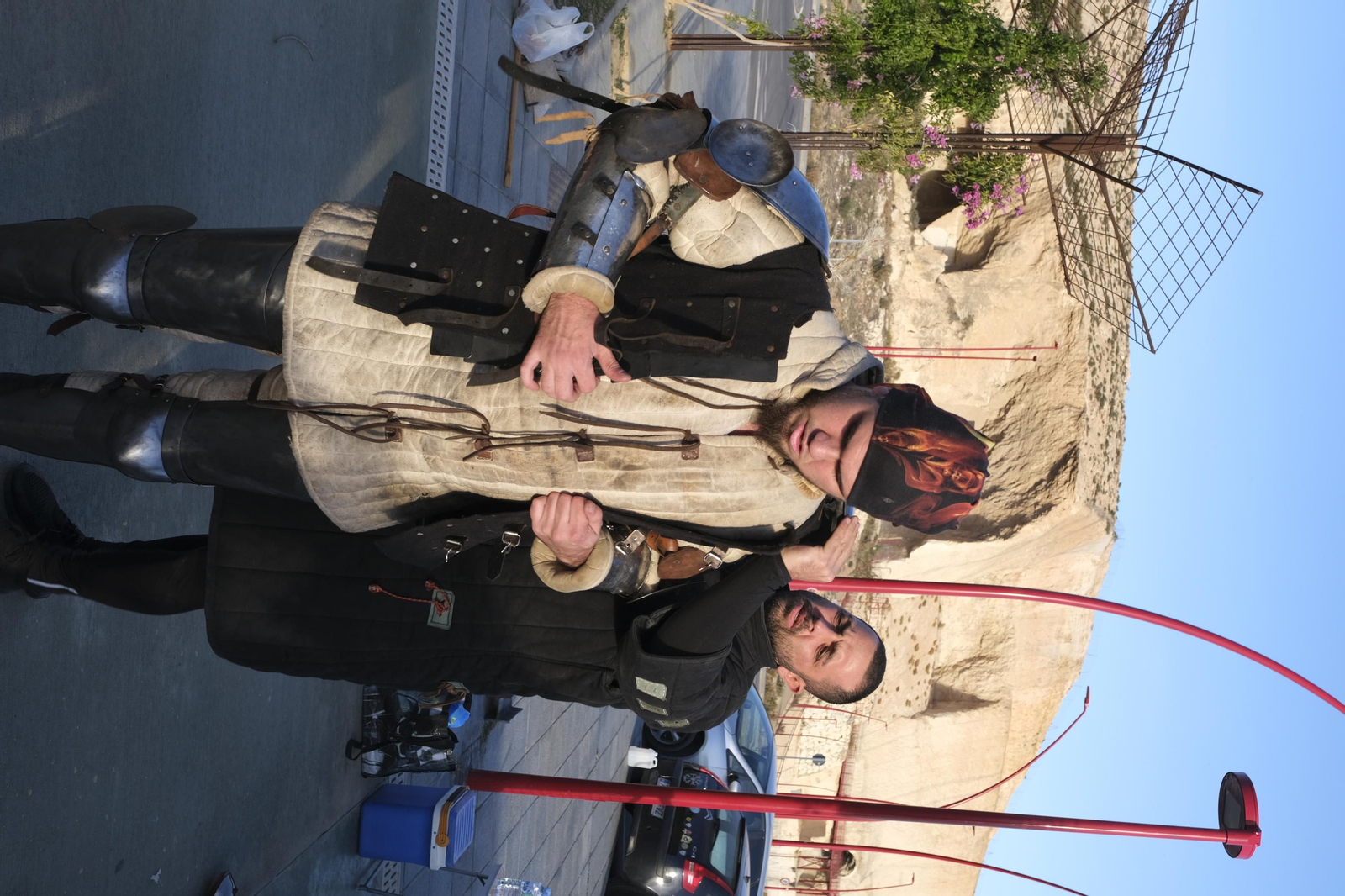 Fotogalería de los combates medievales en Almería