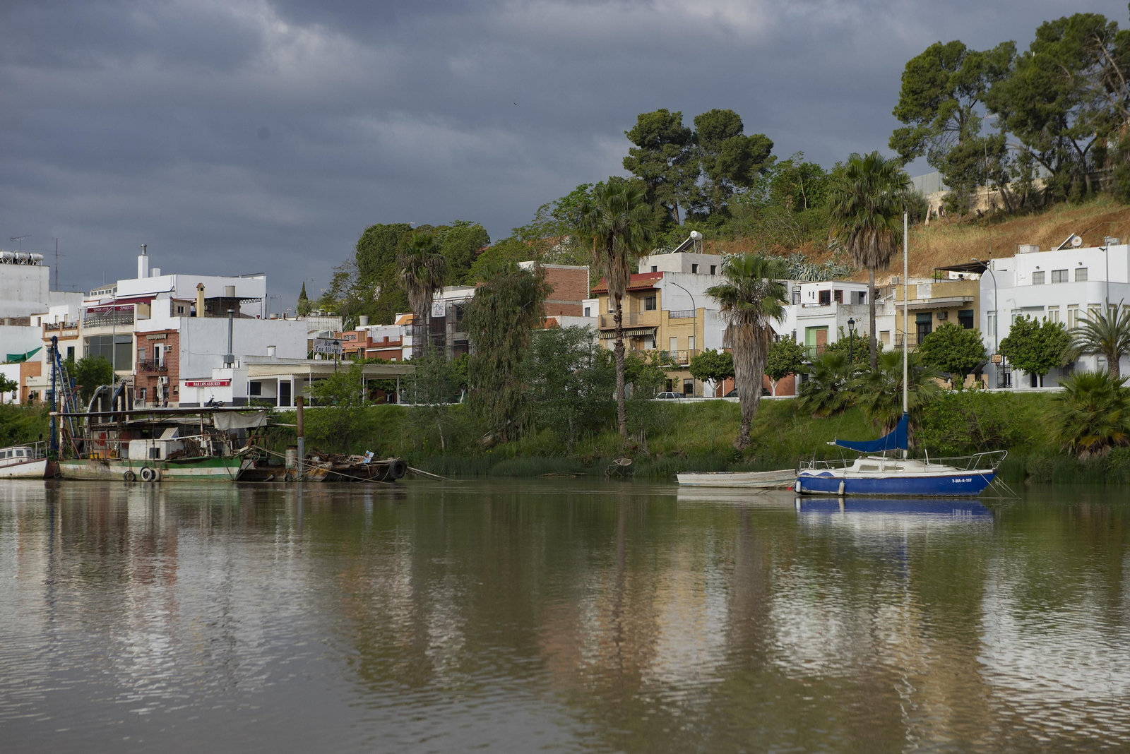 Travesía en barco por el Guadalquivir