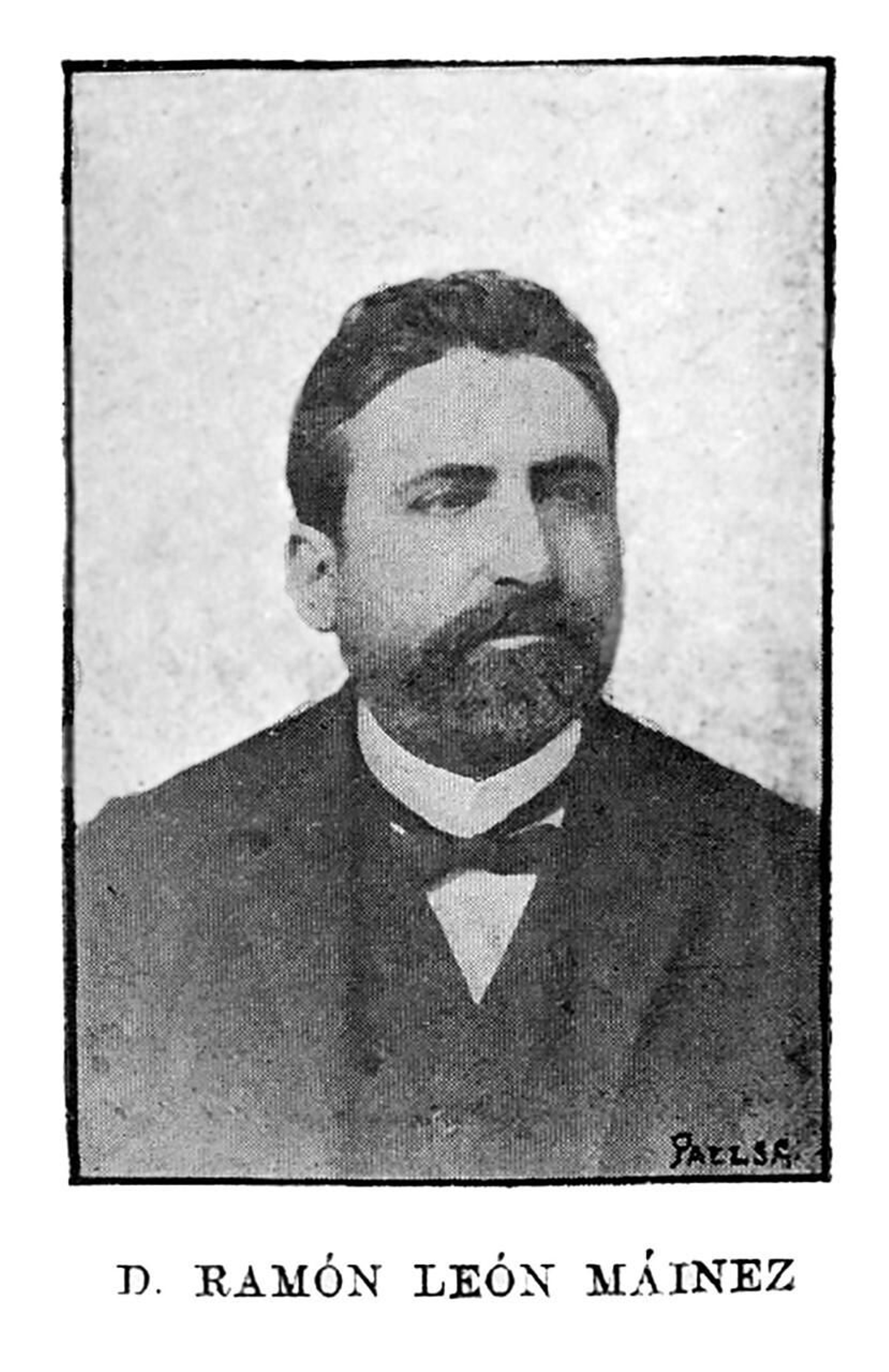 Retrato de un joven Ramón León Maínez.