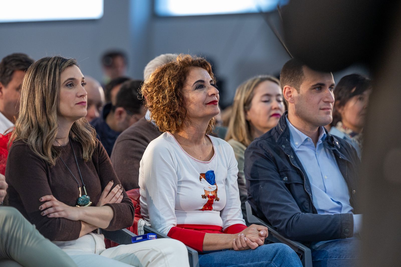 Acto en defensa de los servicios públicos para celebrar el 28F en Jaén