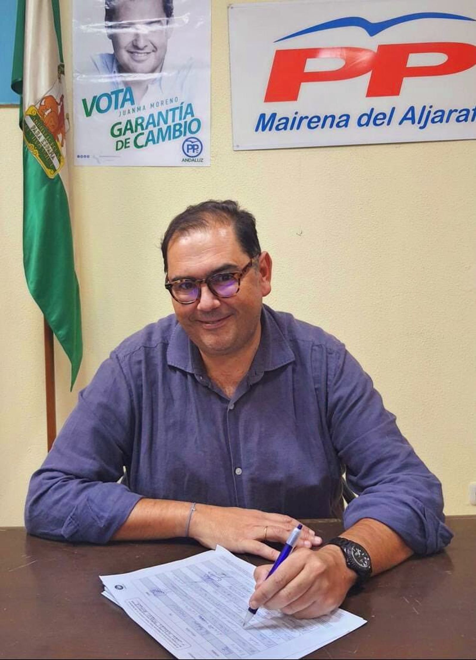 Vicente Agenjo Gragera, en una imagen de octubre de 2021.