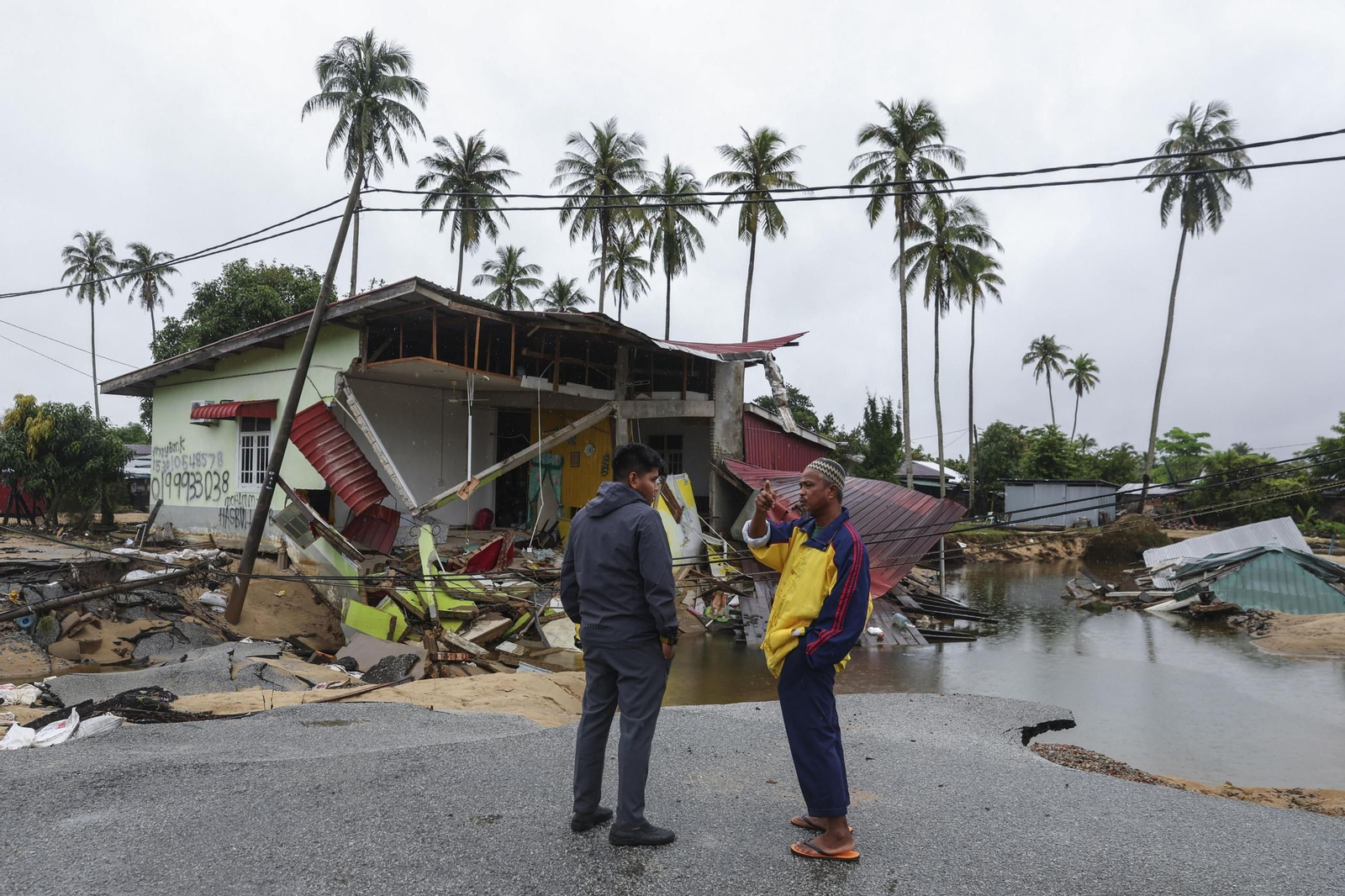 Las devastadoras imágenes de las graves inundaciones en Malasia