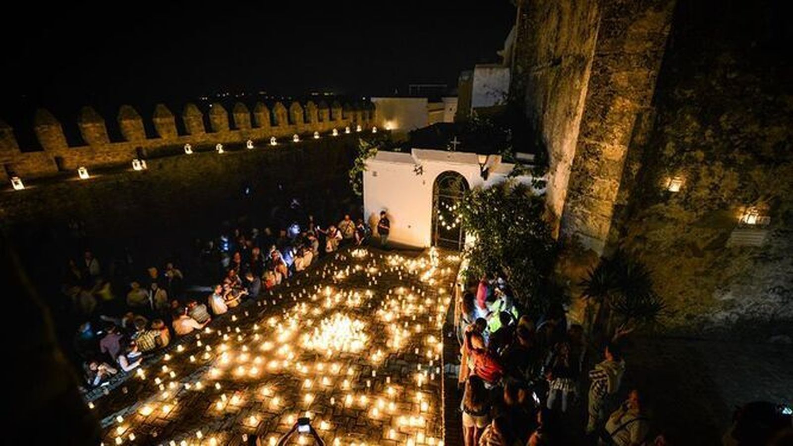 Noche de las Velas, en Vejer.