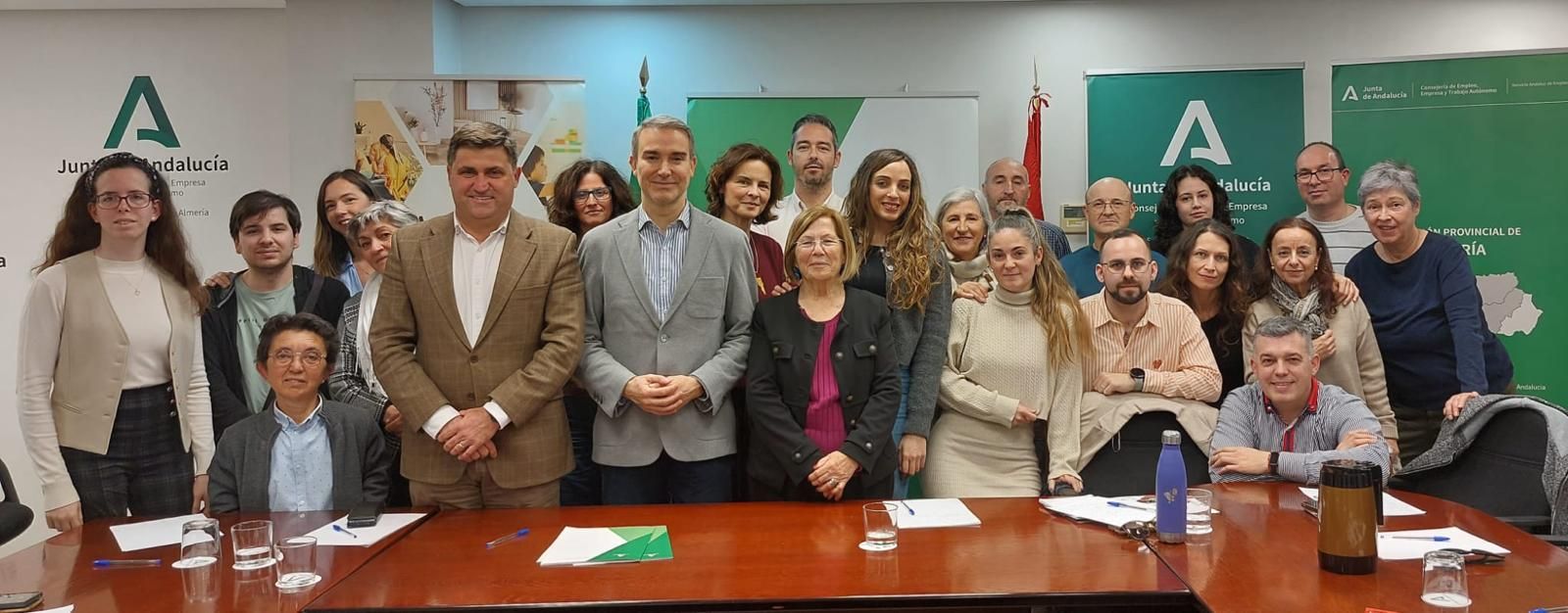 Junta y Asociacion Asperger TEA Almería