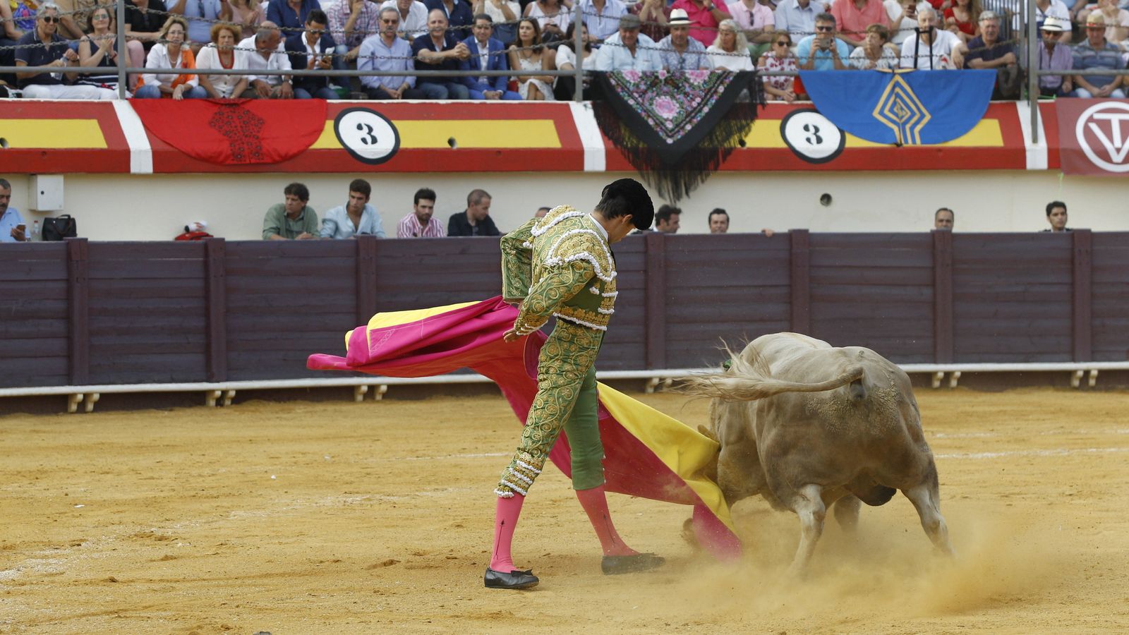 Daniel Crespo, que sustituyó a Manzanares, fue el triunfador del festejo.