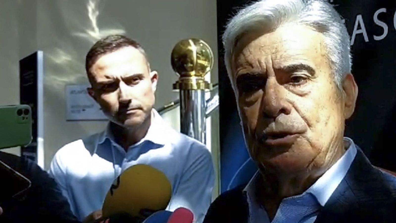 El presidente interino de la RFEF, Pedro Rocha.