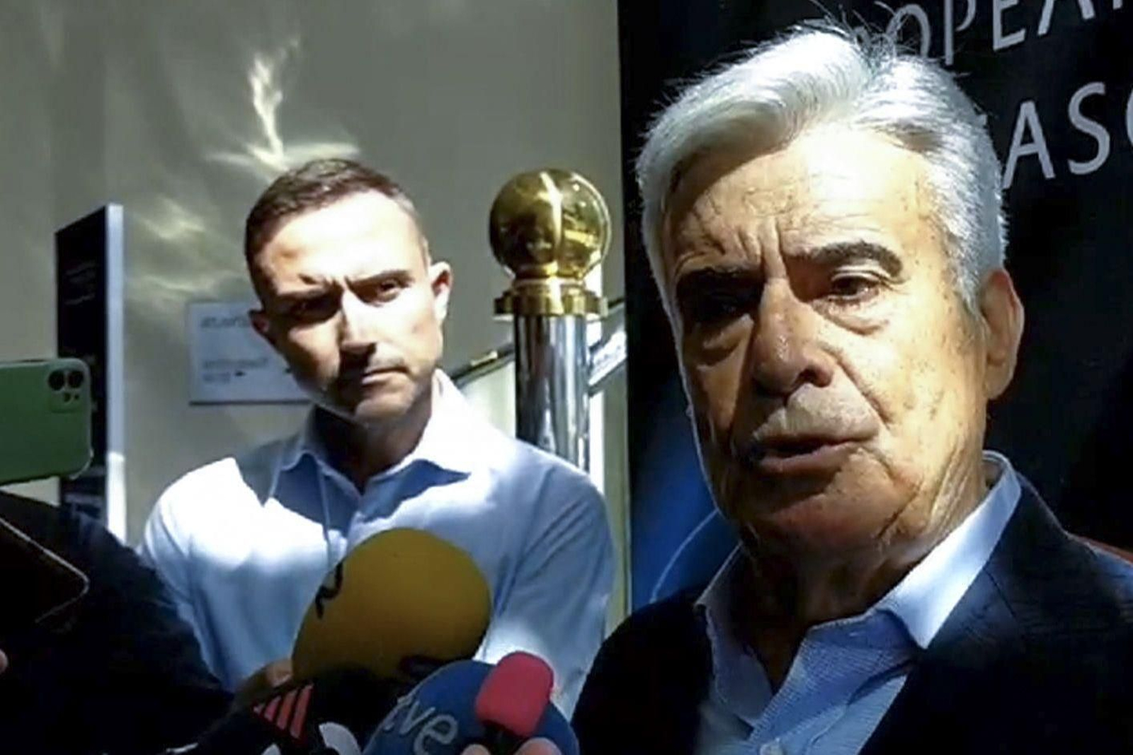 El presidente interino de la RFEF, Pedro Rocha.
