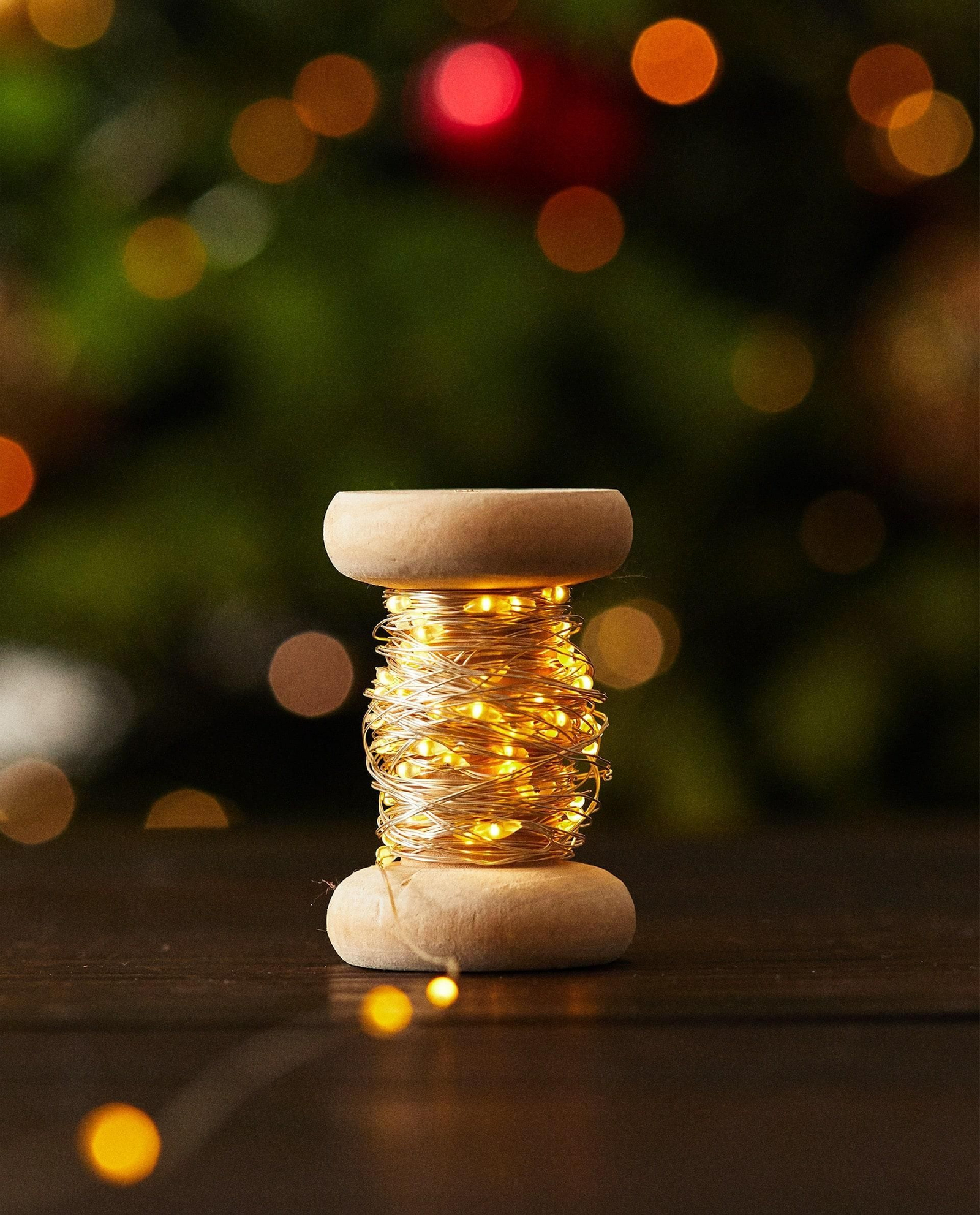 Guirnalda de luces de Navidad de Zara Home.