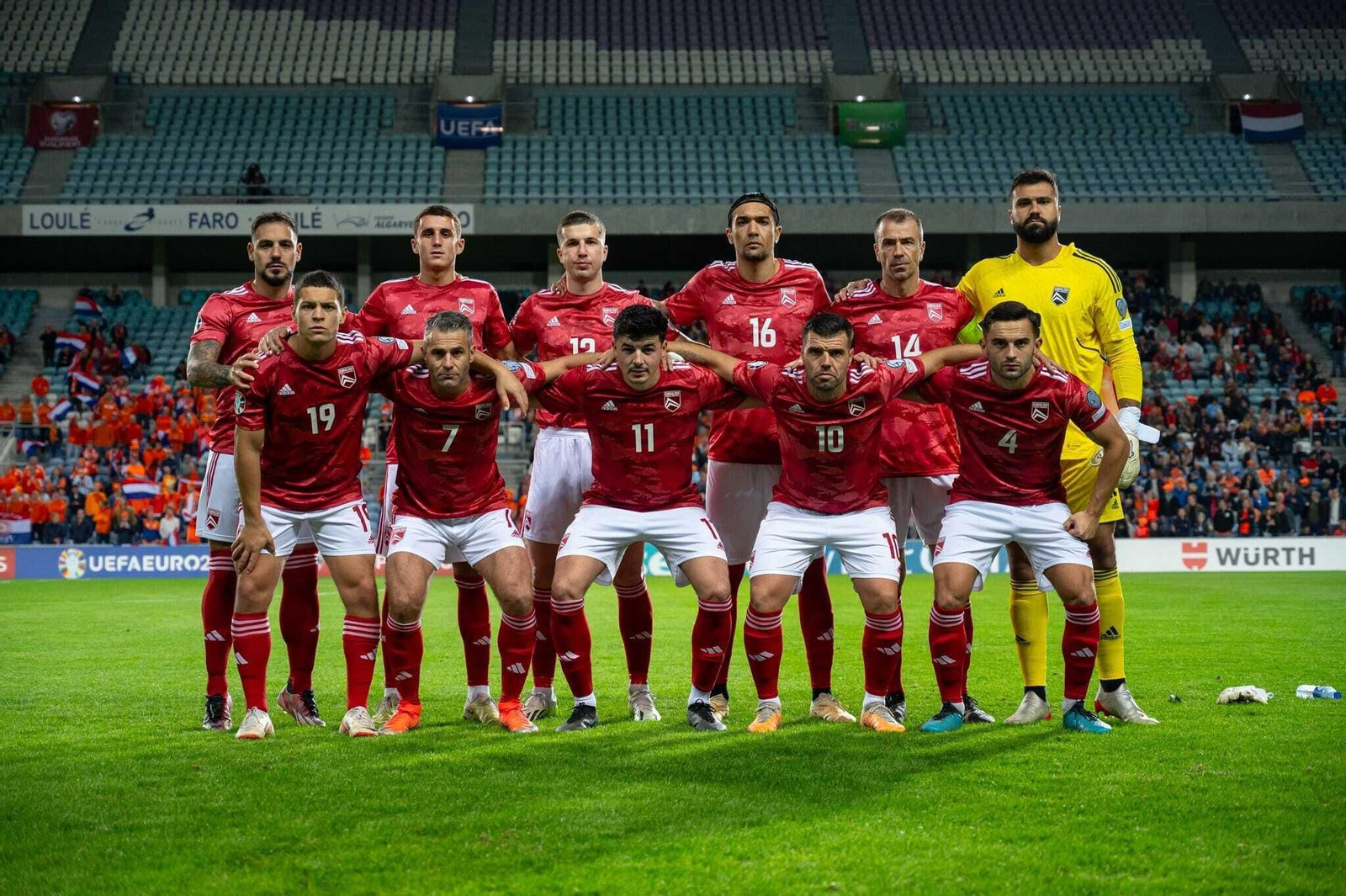 Once inicial de Gibraltar ante Países Bajos, este martes