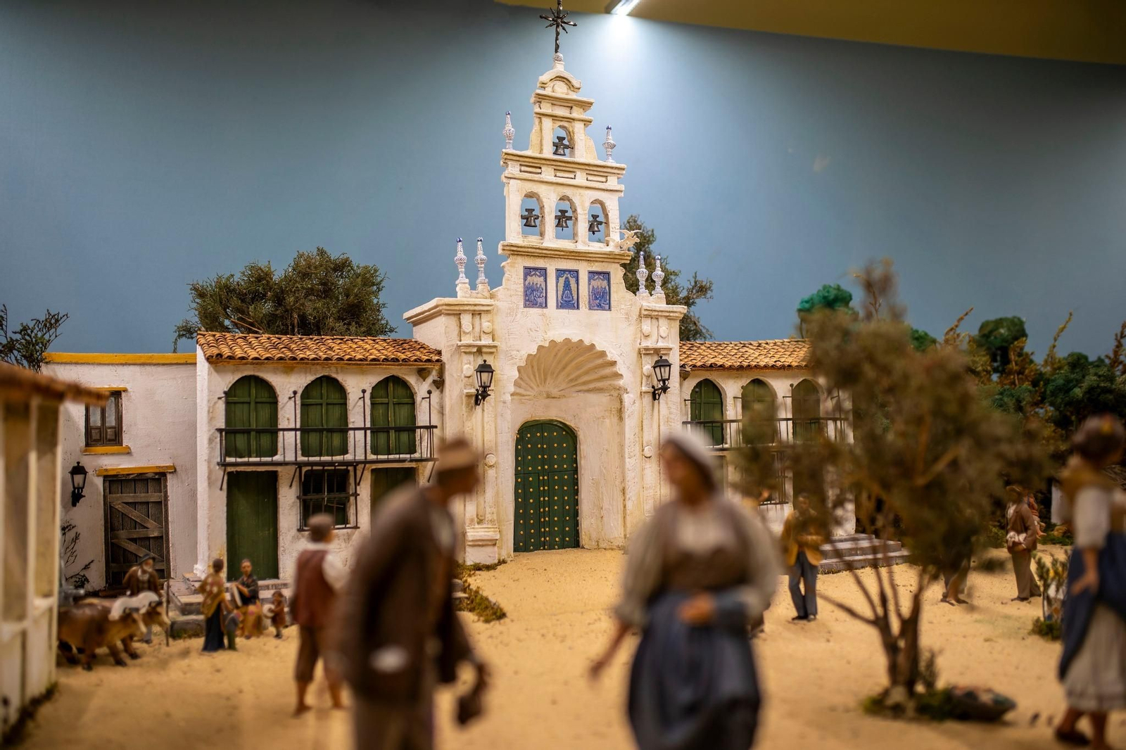 Así es el espectacular Belén Rociero que podrás ver en Huelva