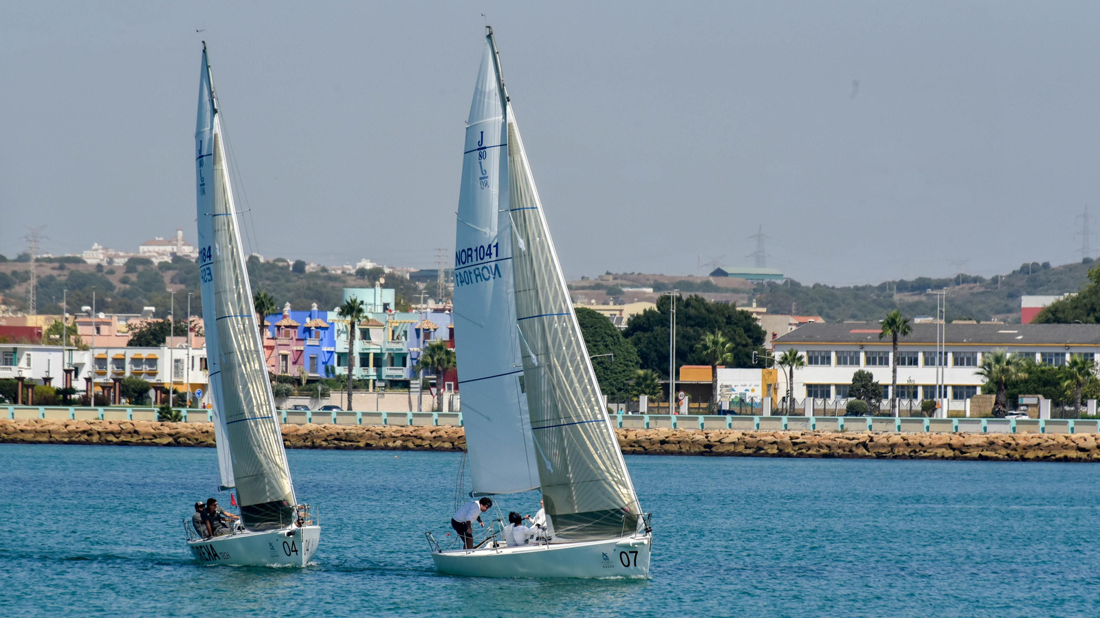 Las fotos de la Regata de vela J80 en La Línea