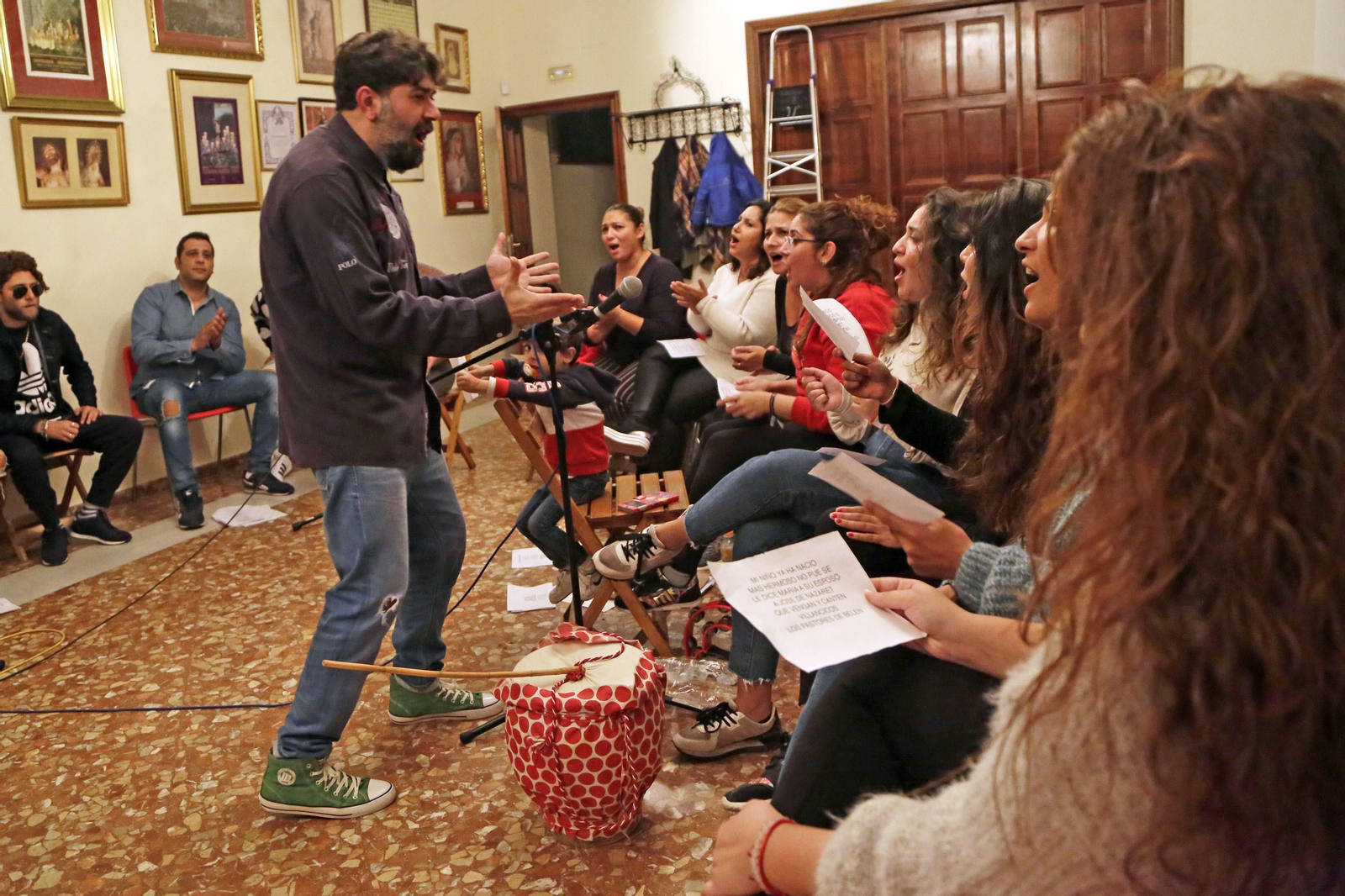 Ensayo zambomba Luis de Periquín