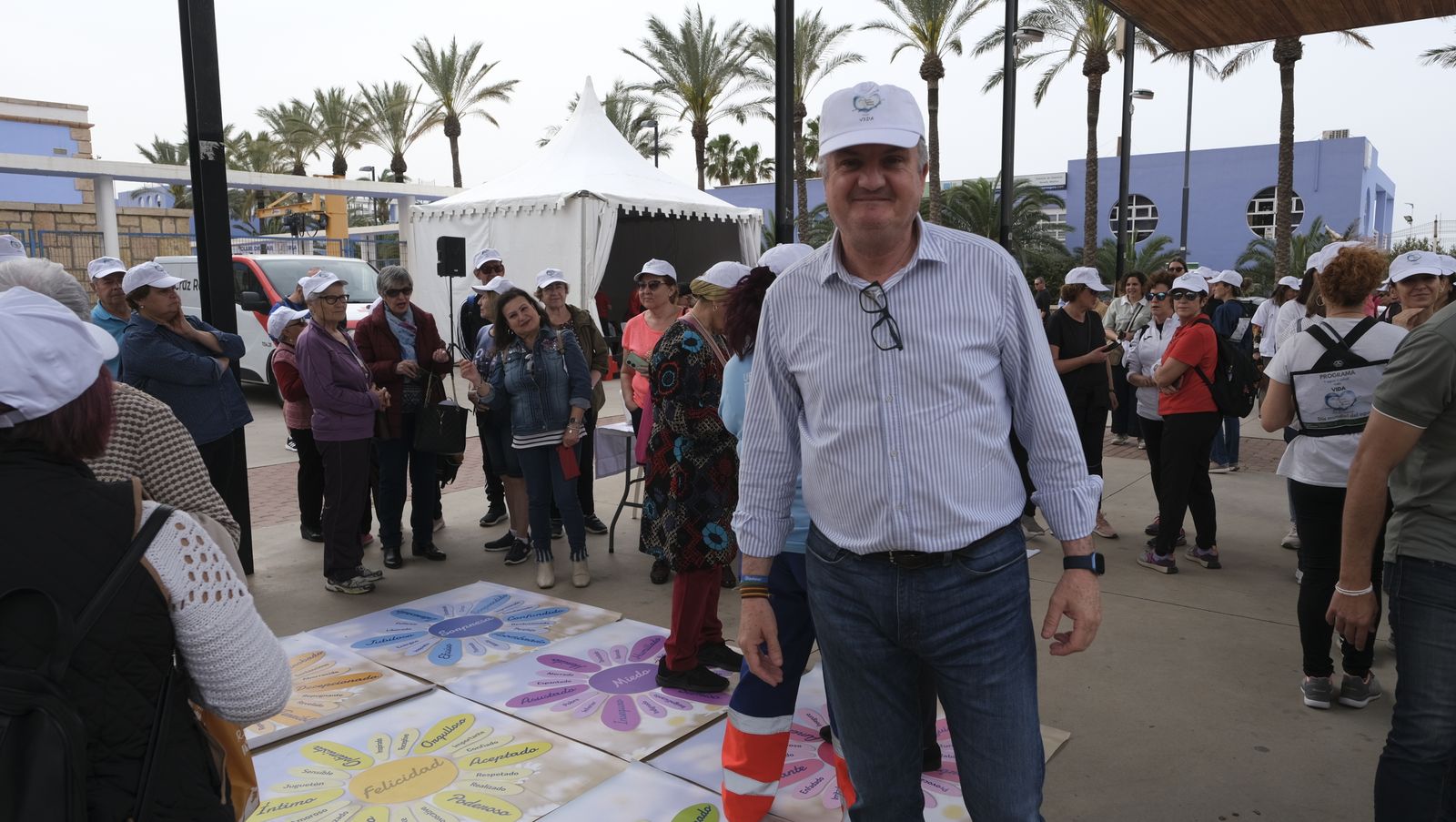 Marcha agua+salud+vida, en imágenes