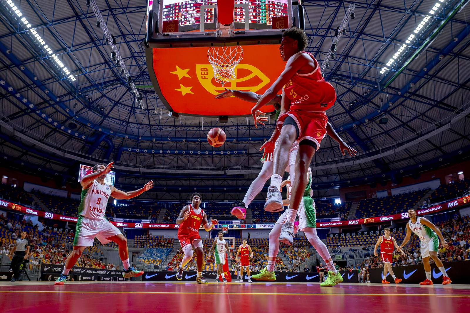 España B - Portugal en Málaga, en fotos