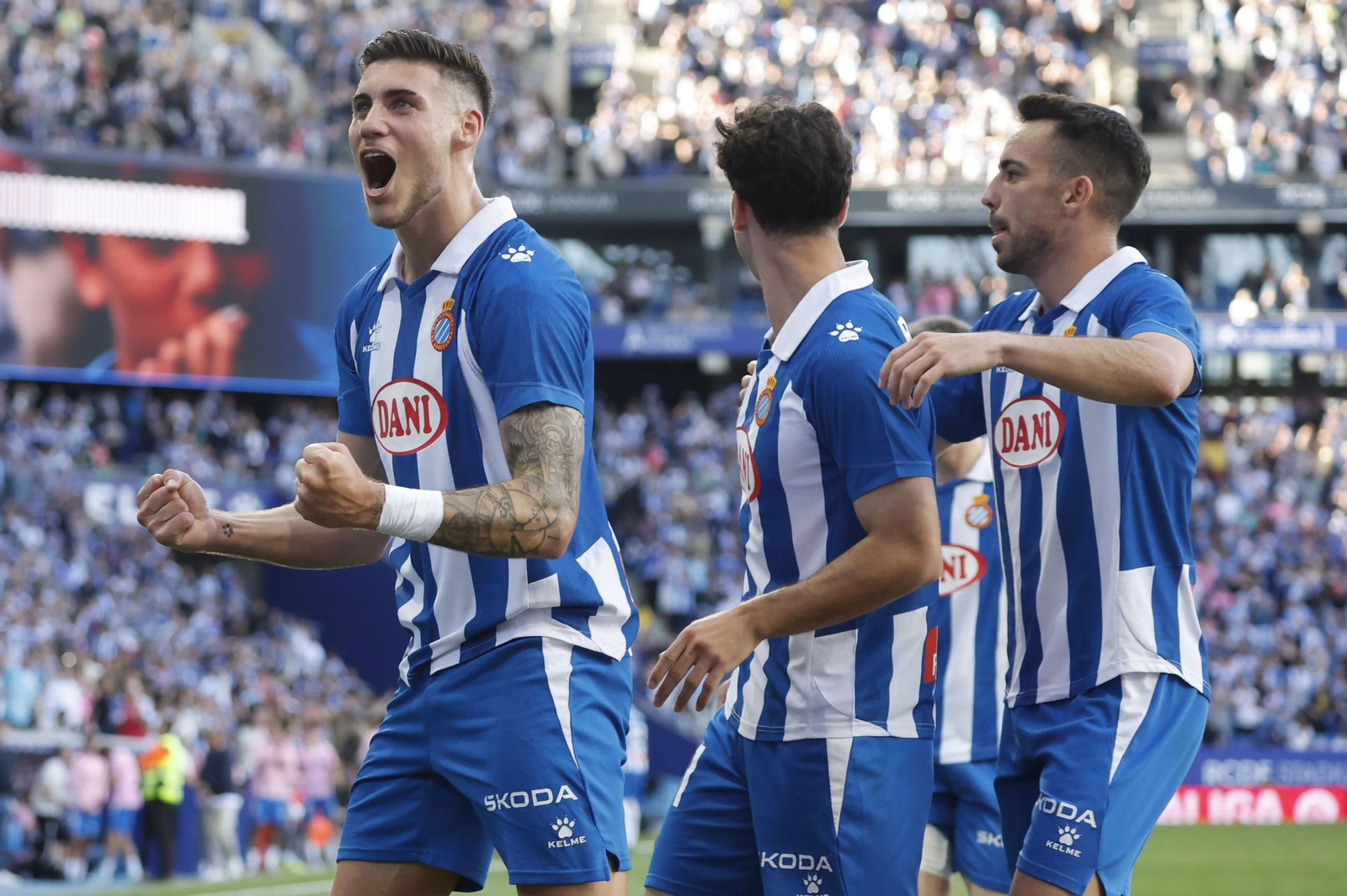 Roberto marca su sexto gol con el Espanyol, el Betis es su última víctima