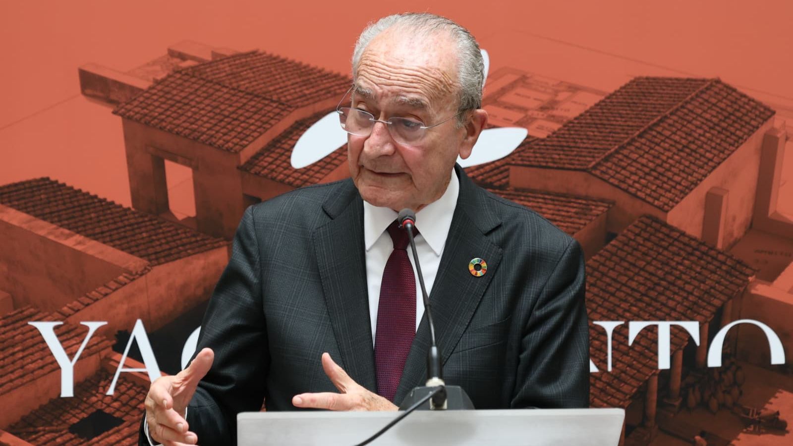 El alcalde de Málaga, Francisco de la Torre, este lunes.