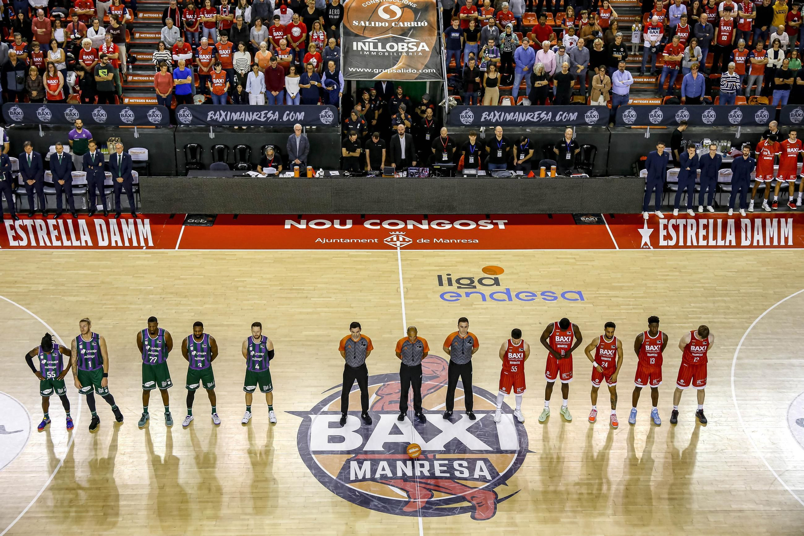 El Baxi Manresa-Unicaja, en fotos