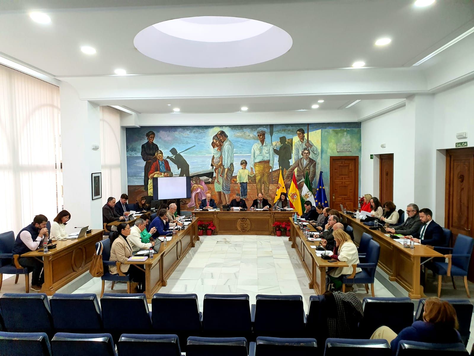 Imagen del pleno de Rincón de la Victoria