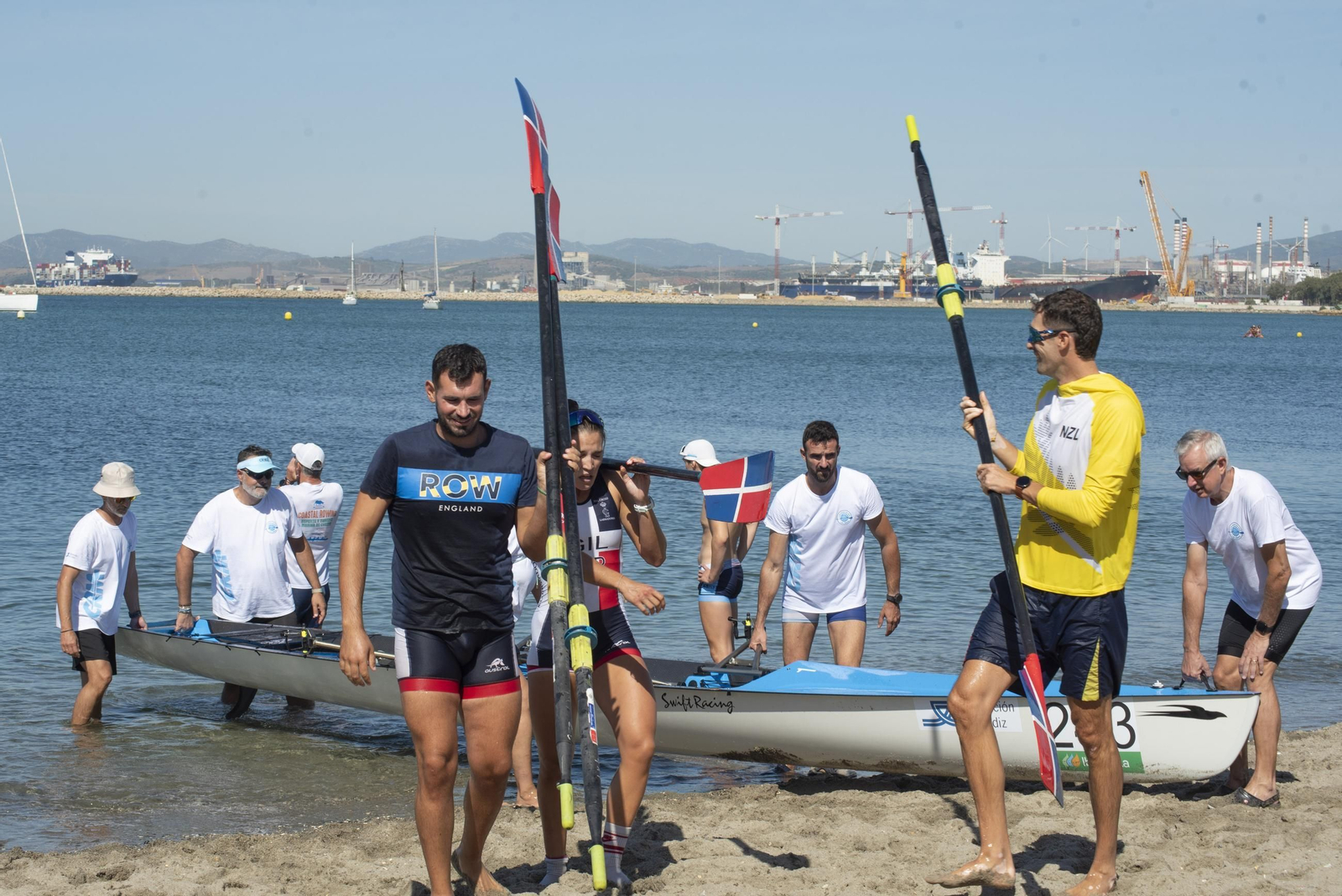 Fotos del primer día del Campeonato de España de Beach Sprint en La Línea