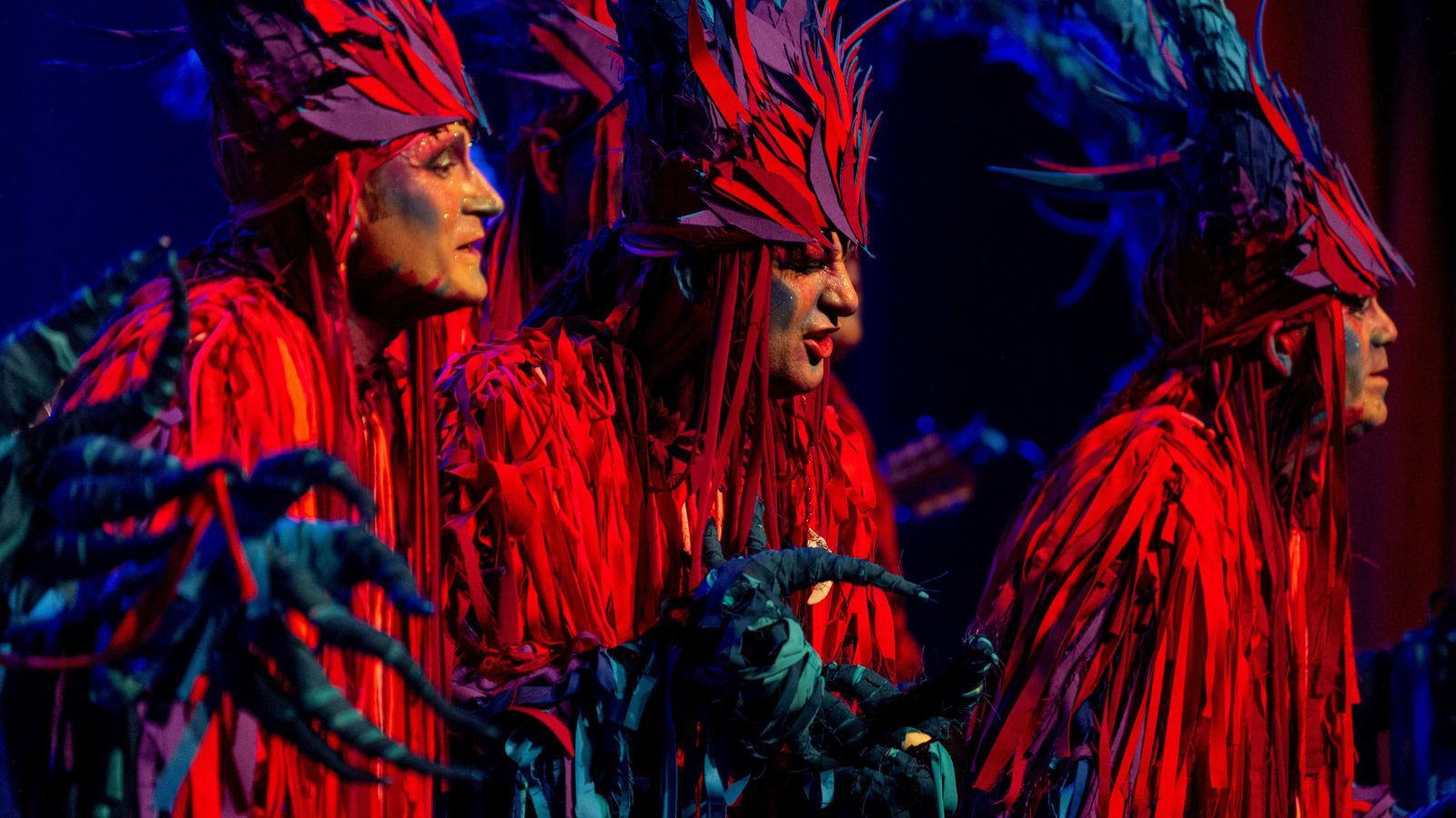 Un momento de la actuación.