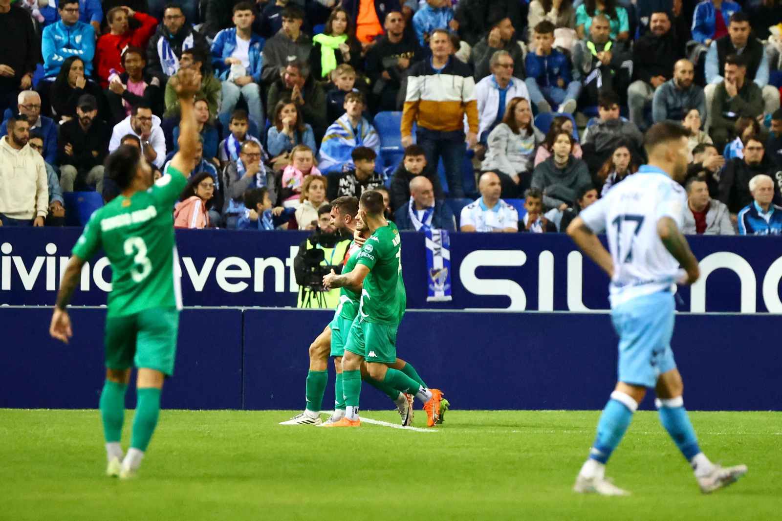 El Málaga CF-Alcoyano, en fotos