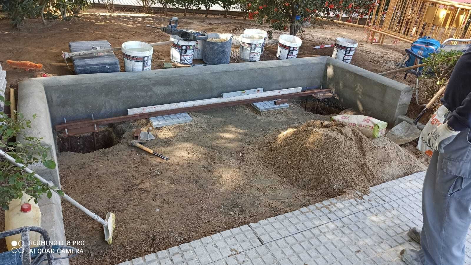 Trabajos que se están llevando a cabo en esta zona de la ciudad.