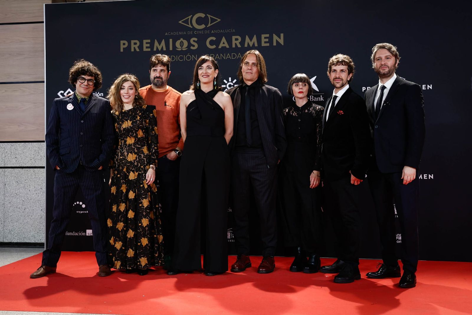 La alfombra roja de los premios Carmen en Granada