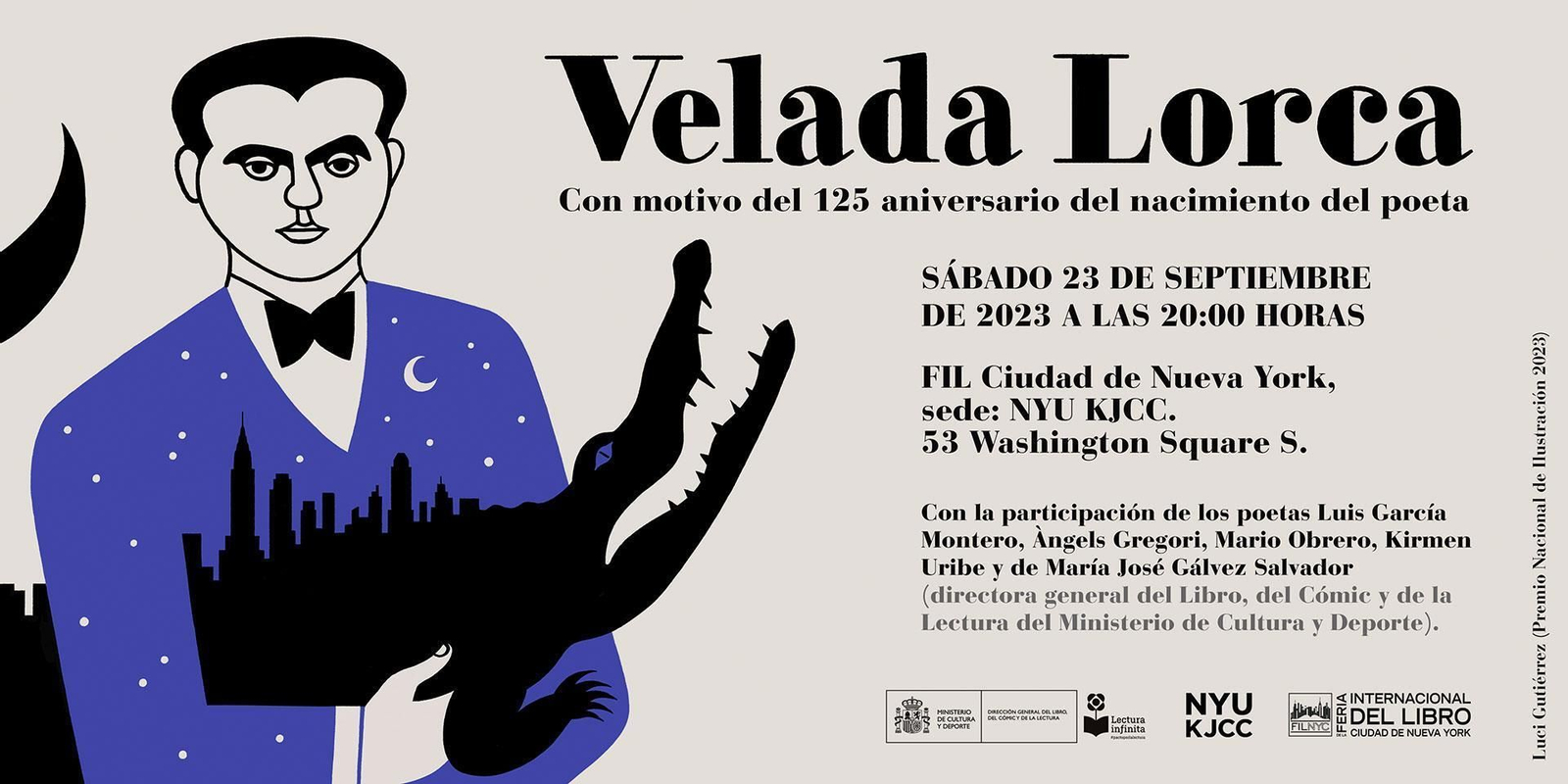 Imagen del cartel de la conferencia.