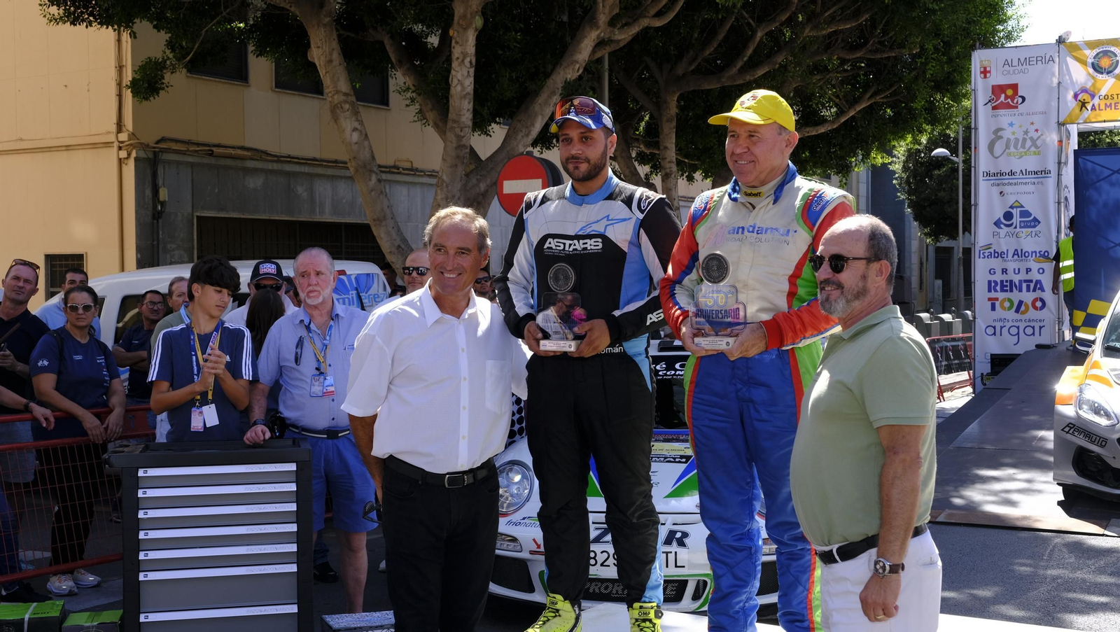 La entrega de premios del 49 Rallye Costa de Almería, en imágenes