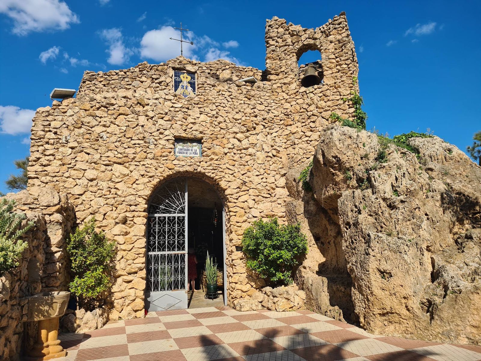 La Ermita Virgen de la Peña de Mijas.