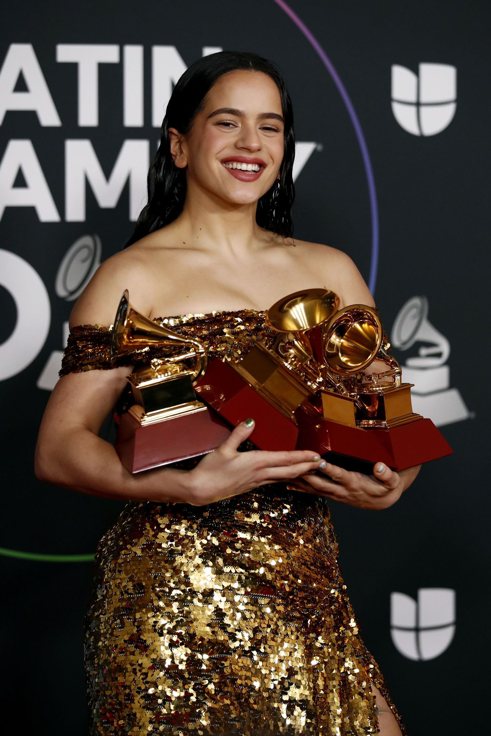 La alfombra roja de los Grammy latinos