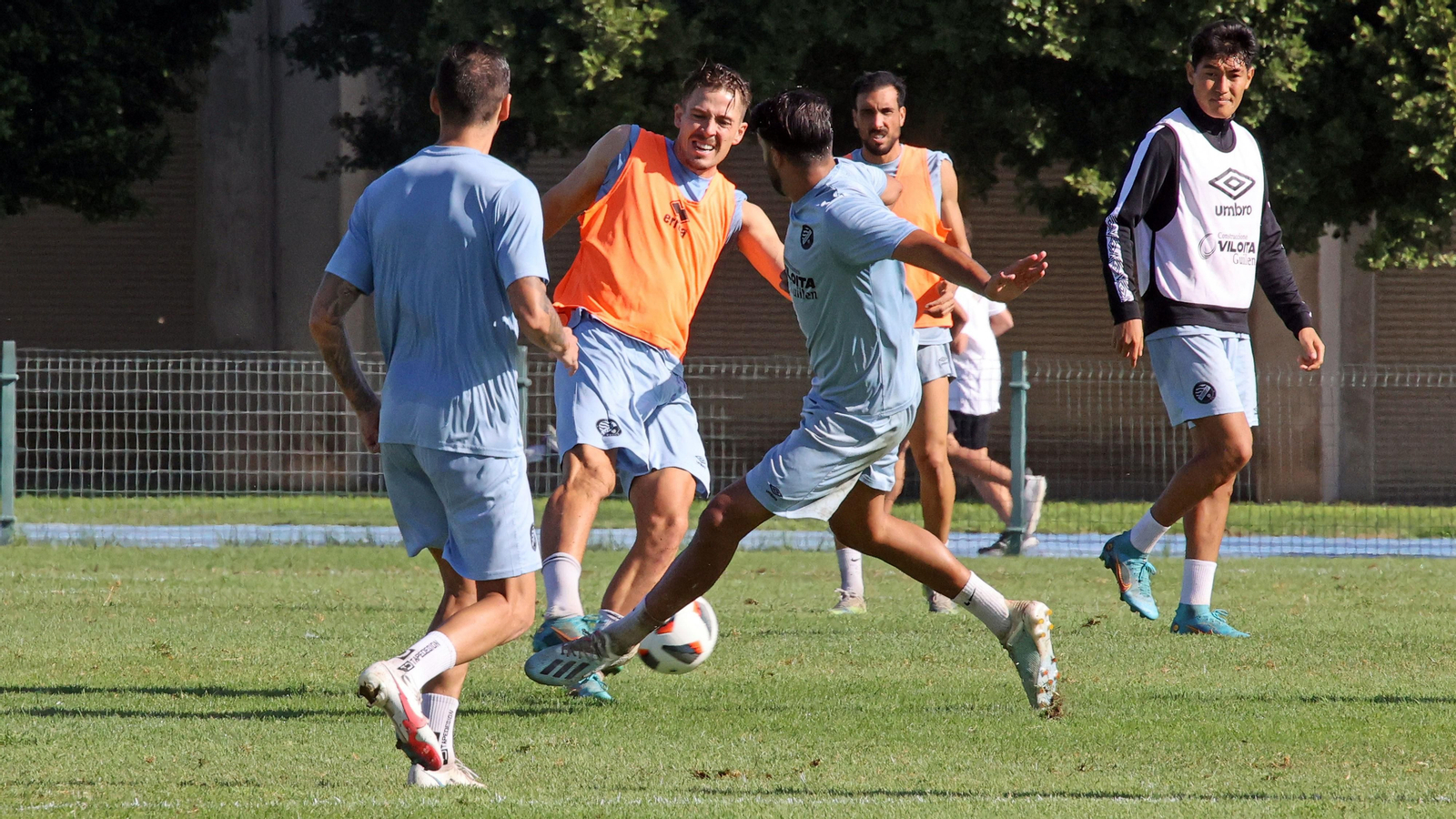 Entrenamiento del Xerez DFC en el 'Pepe Ravelo'