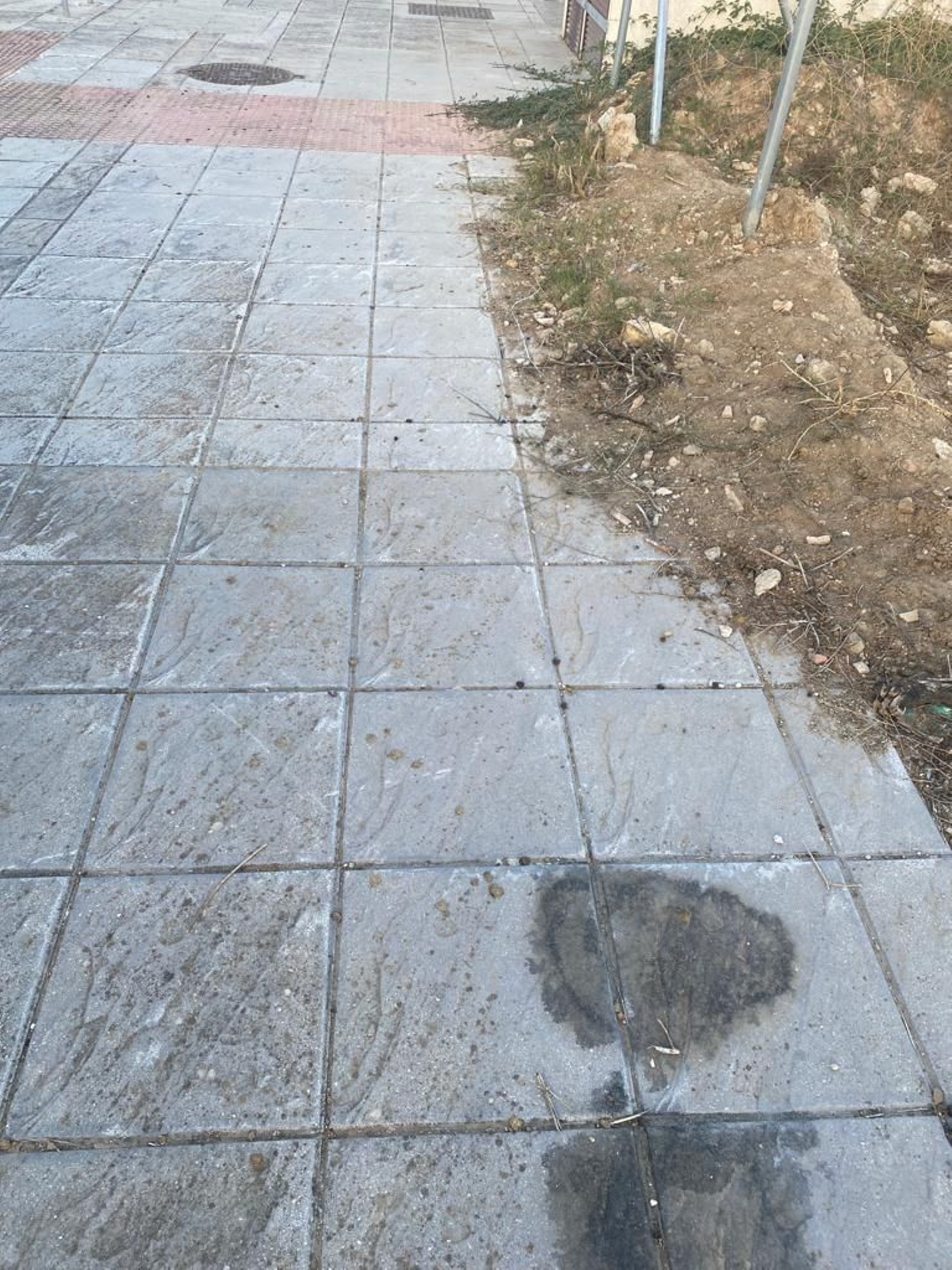 Quejas vecinales por el mal estado de los parques de Pozoalbero en Jerez.