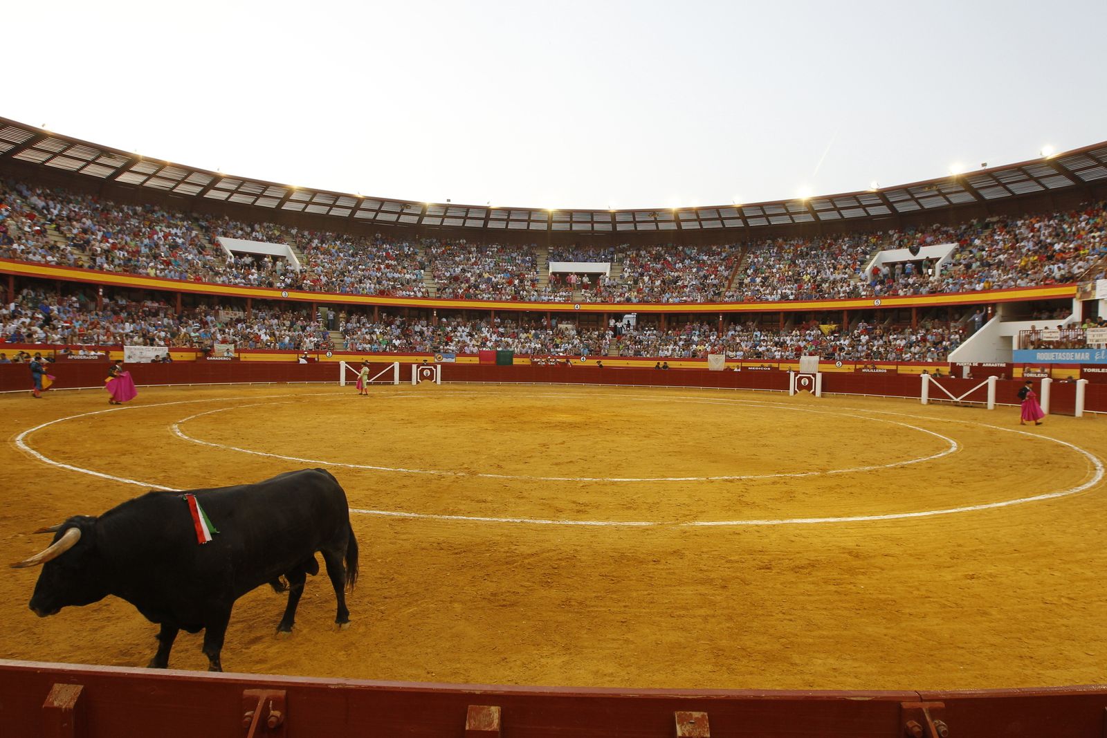 Fotogalería corrida de toros Roquetas de Mar. El Fandi, Castella, Cayetano.