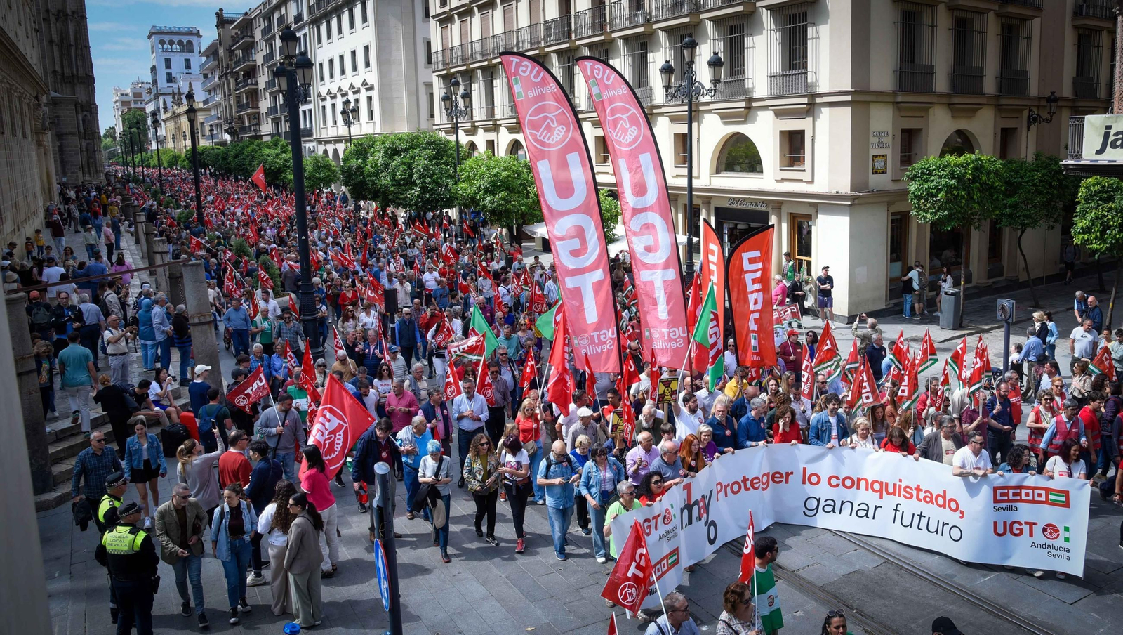Día del Trabajador en Sevilla