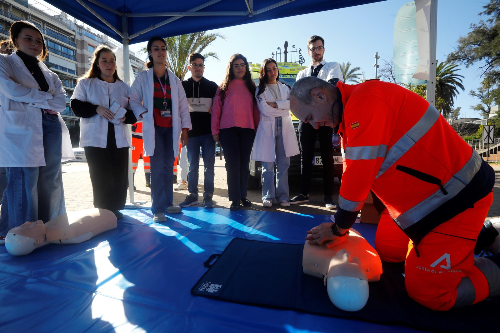 Las imágenes de la Ruta Enfermera en Córdoba