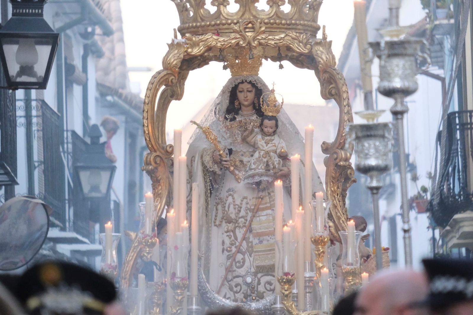 Las imágenes de la procesión de la Virgen del Socorro de Córdoba