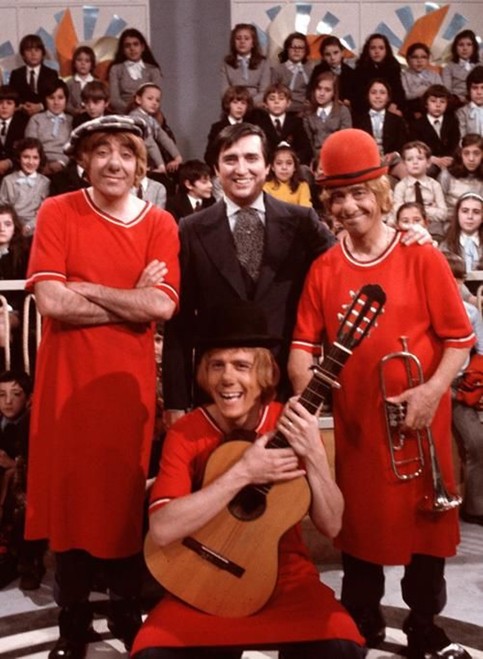 Miliki, Gaby  y Fofó en 1974