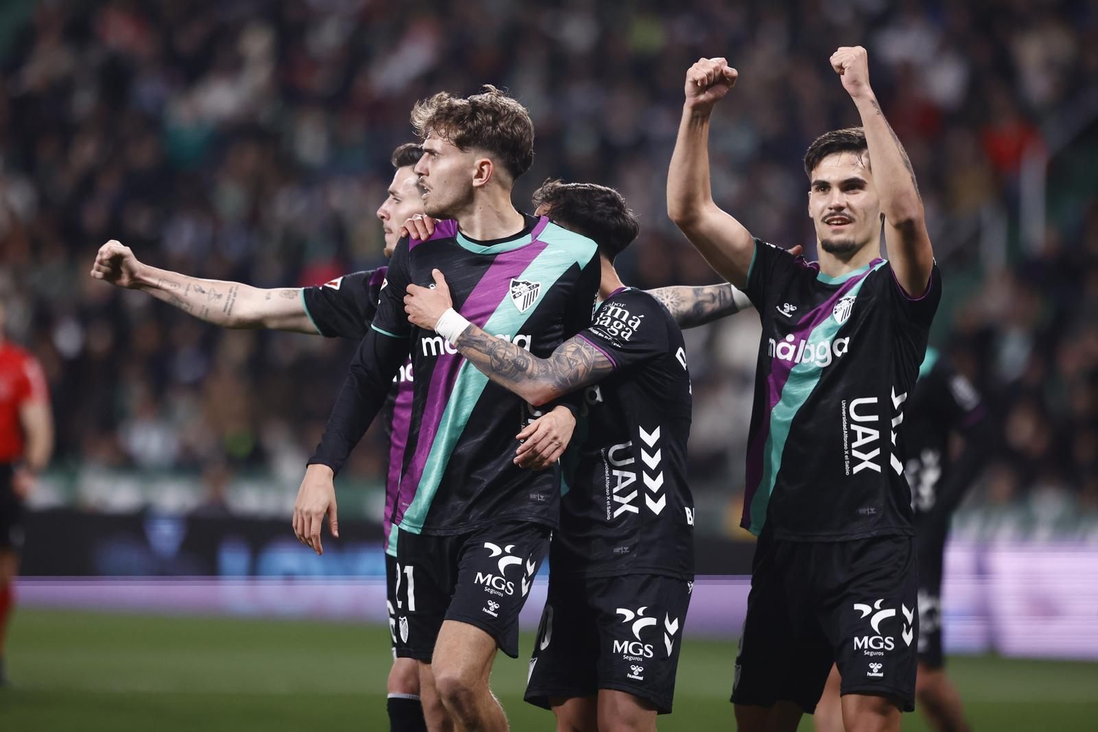 El Córdoba-Málaga CF, en fotos