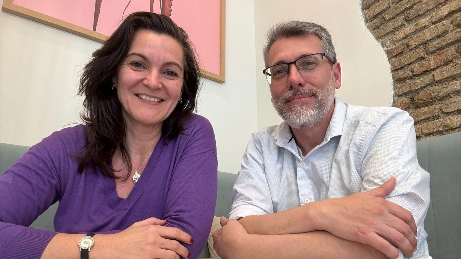 Ana Medina y Antonio S. Reina, autores del libro