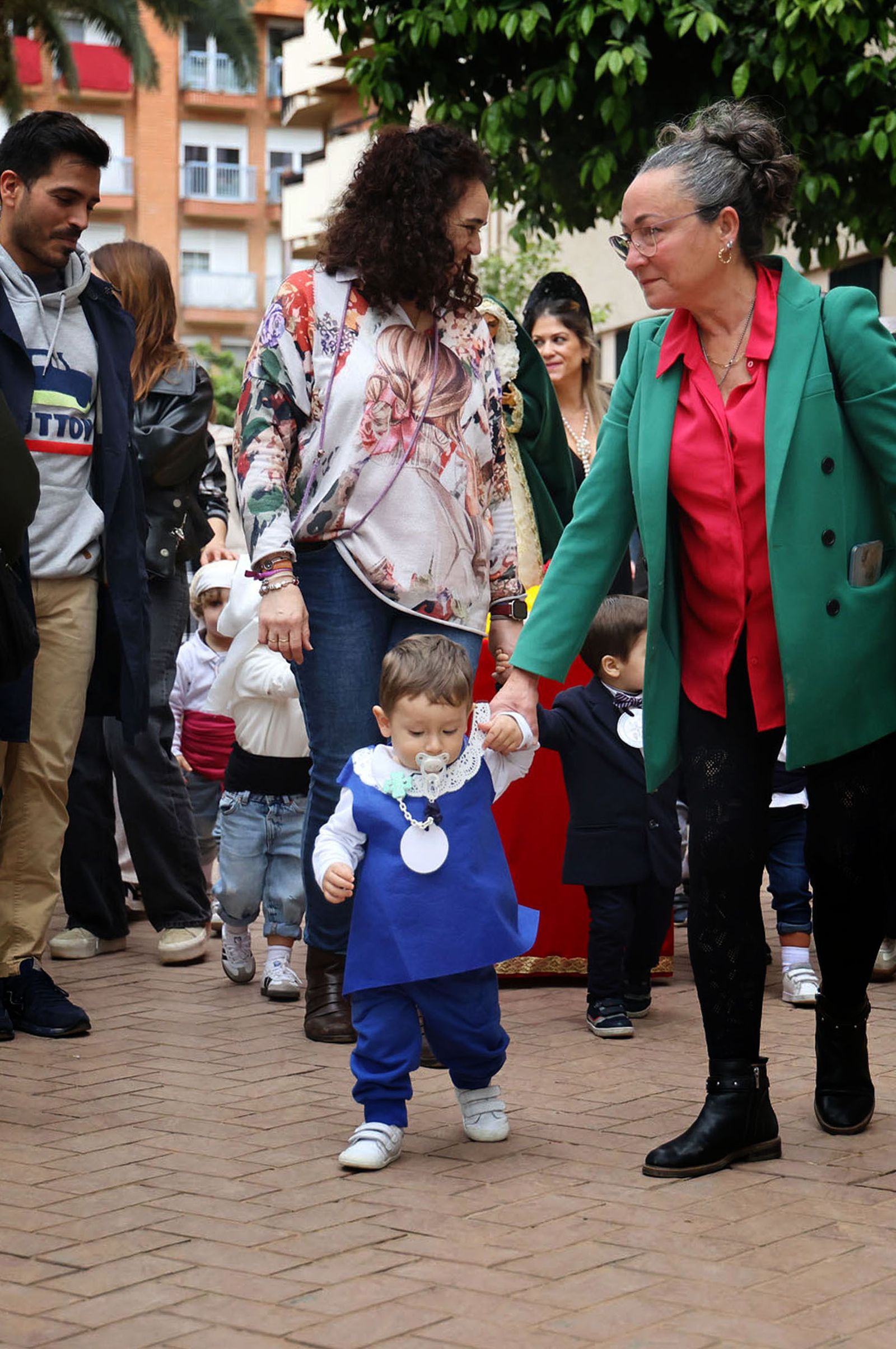 Imágenes de la procesión de la 'Escuela Infantil Mi Pequeño Puerto'