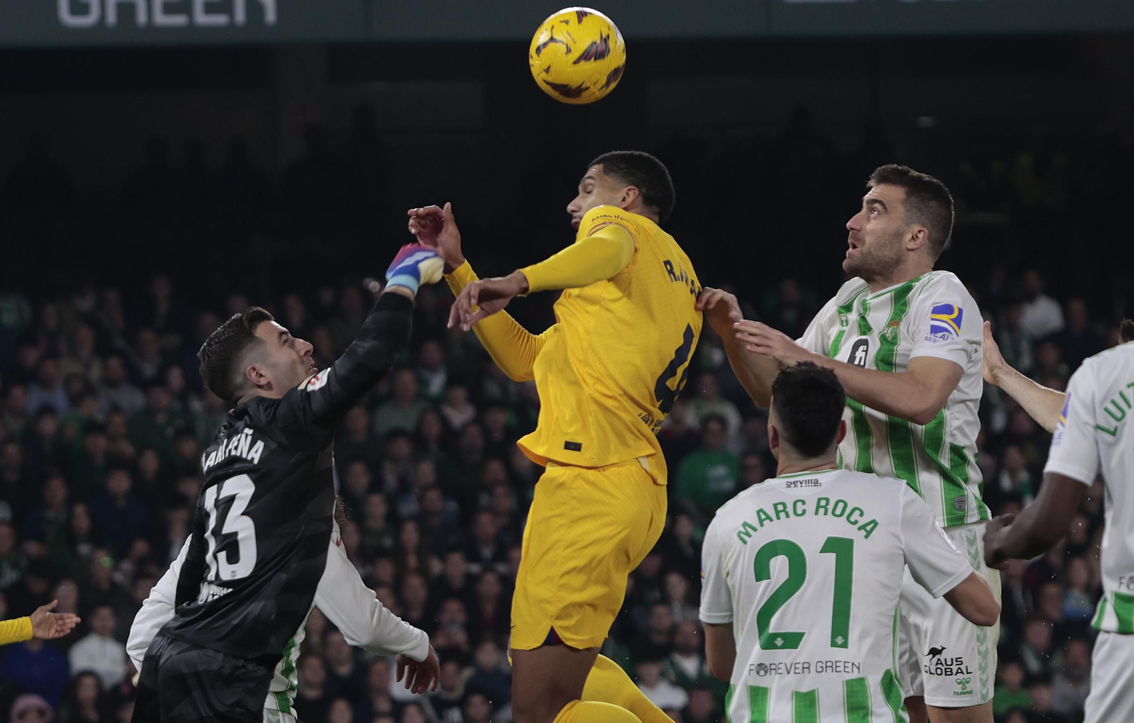 Las imágenes del Betis - Barcelona